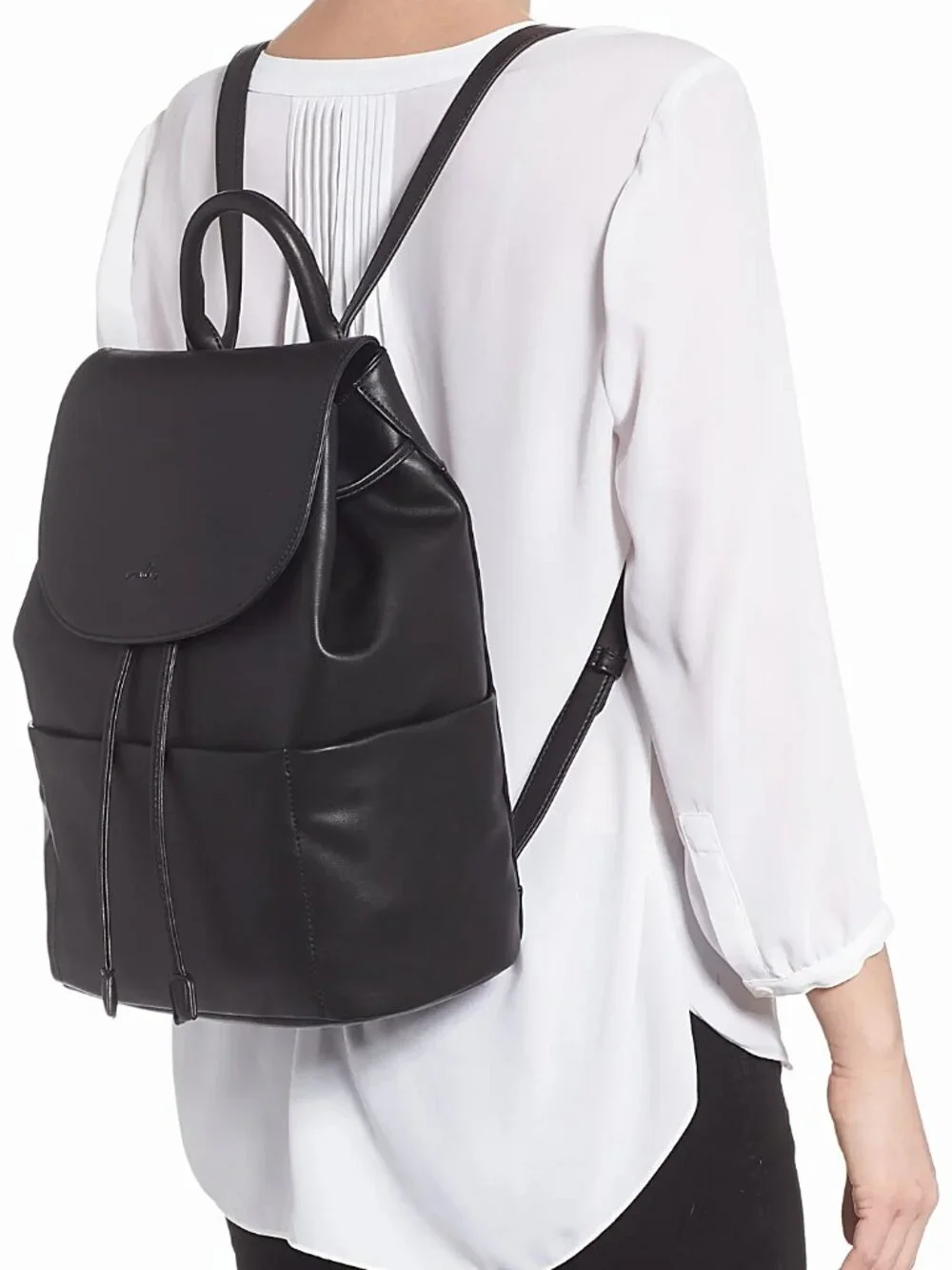 Urban Originals Splendour Vegan Leather Backpack Black